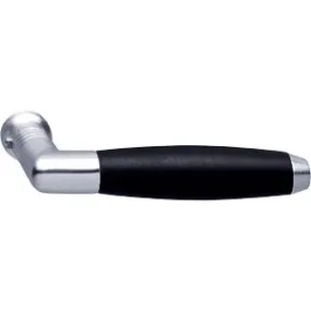 Intersteel Enkele deurkruk Ton 400 chroom mat/ebbenhout